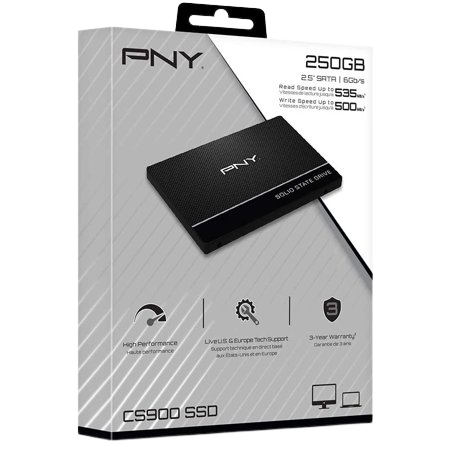 GMAE-PRODUCT= PNY CS900 250GB M.2 SATA III Internal Solid State Drive (SSD)